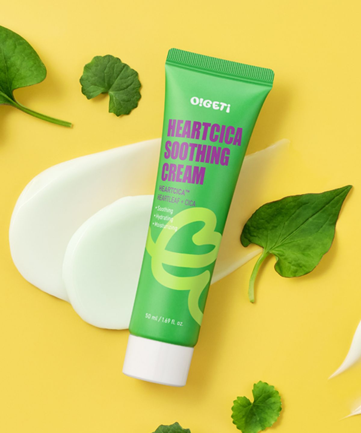 오겟(OGET) 오겟 하트시카 수딩 크림 50ml [진정수분쿨링]