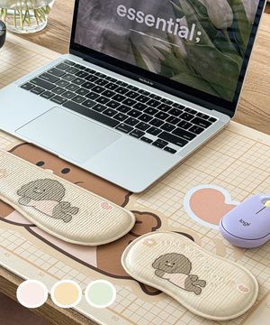 라이크하트 뭉쓰리 마우스 키보드 손목받침대