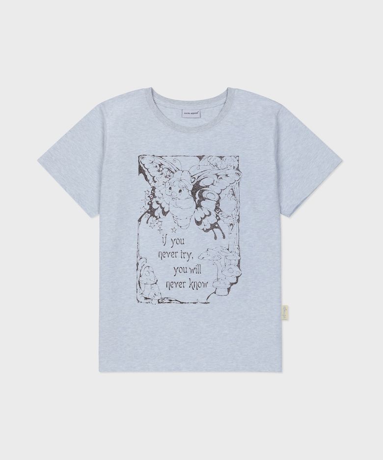 HM t shirt fairy magic blue