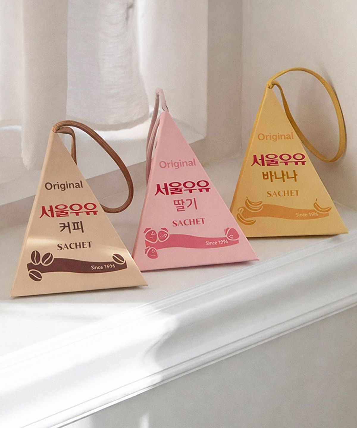 서울우유 굿즈(SEOULMILK GOODS) 포리 샤쉐 방향제 3종세트