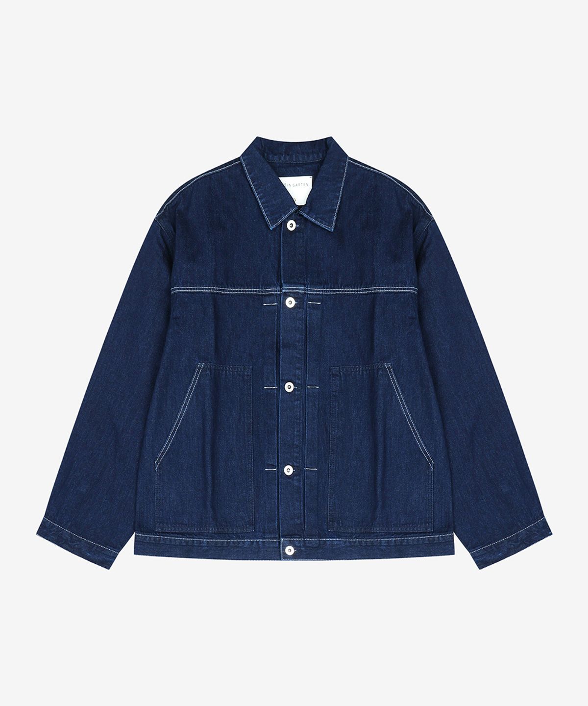 지이크(SIEG) [STEIN GARTEN] 스티치 켄톤 데님 자켓 (PIMAA6918)