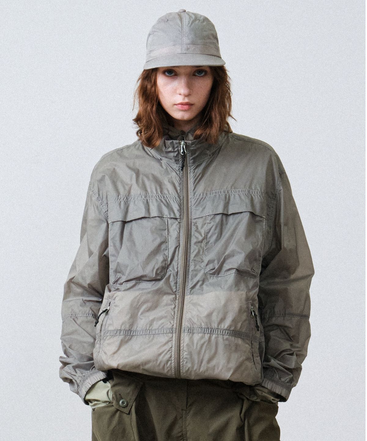 힐리먼트(HELEMENT) 브라이트 포켓 점퍼 (BEIGE)