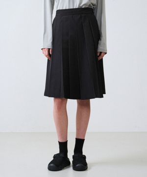 여성 방수 레이어드 스커트 (BLACK)