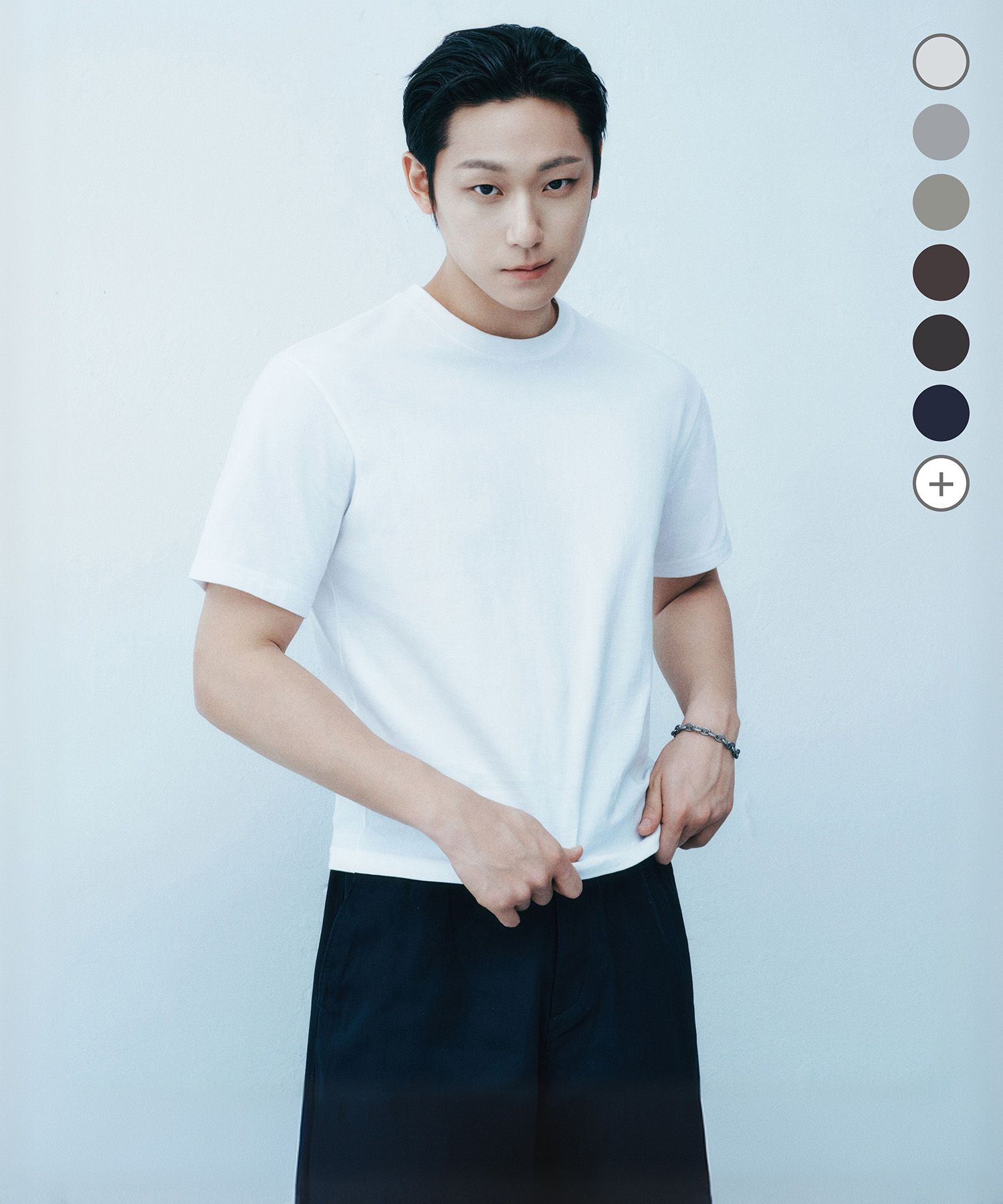 MUSINSA公式 | MUSINSA STANDARD レギュラークロップTシャツ（8色）