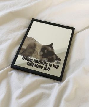 레이지캣 미러 탁상 거울