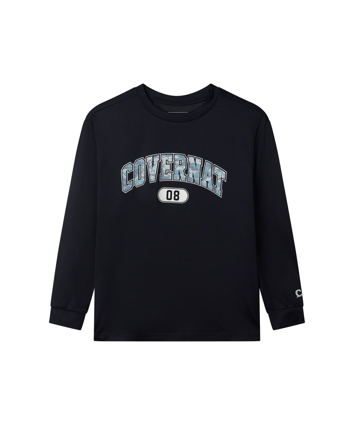 커버낫 키즈(COVERNAT KIDS) 패턴 아치로고 래쉬가드 네이비 CK2602RG02NA