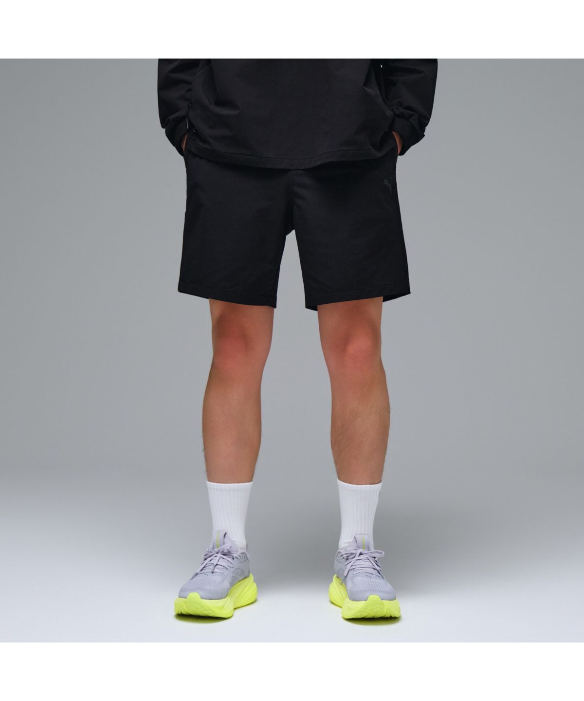 푸마(PUMA) 남성 프리미엄 베이직 우븐 쇼츠 M Premium Basic Woven Shorts (52976401)