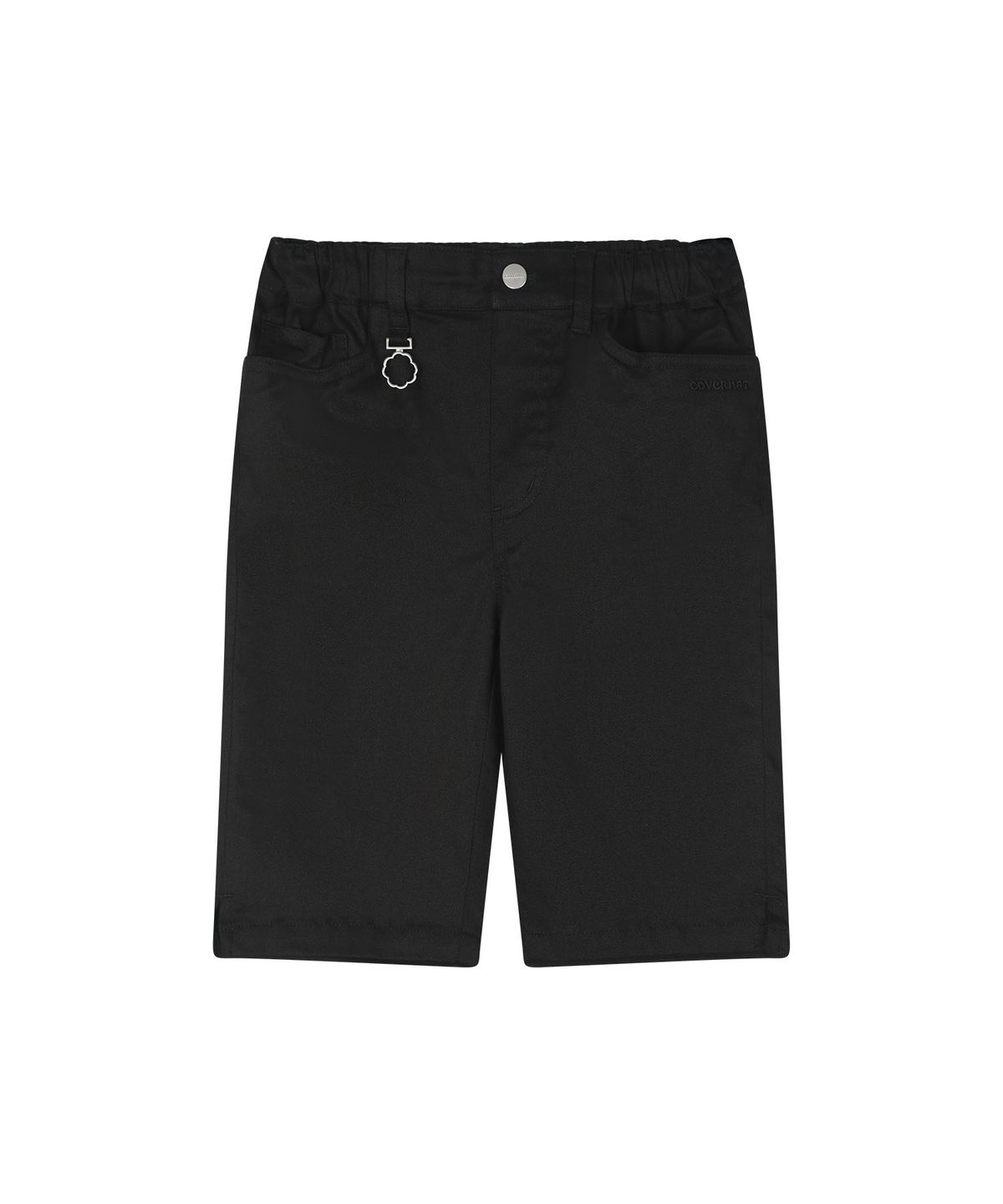 커버낫 키즈(COVERNAT KIDS) 5부 카프리 팬츠 블랙 CK2602PT85BK
