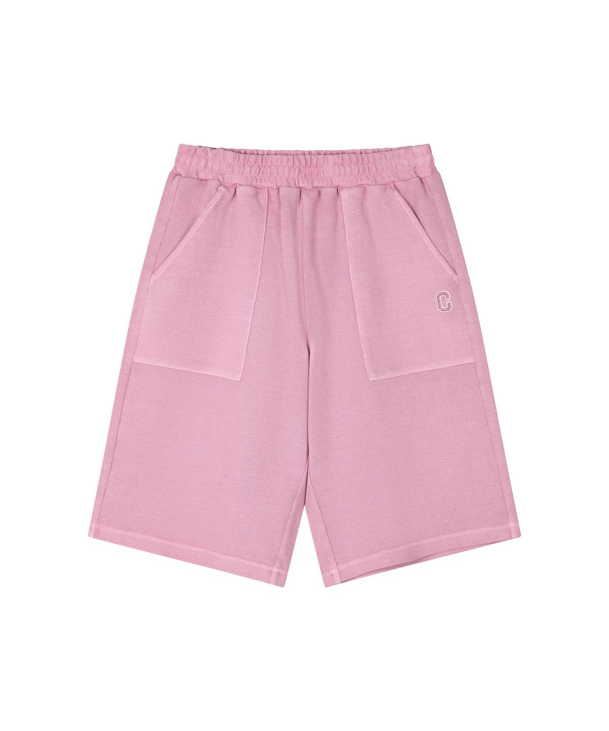 커버낫 키즈(COVERNAT KIDS) C로고 빅포켓 스웻팬츠 핑크 CK2602JS44PI