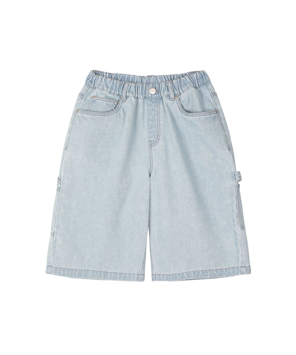 커버낫 키즈(COVERNAT KIDS) 카펜더 버뮤다 데님팬츠 라이트 블루 CK2602IS22LB