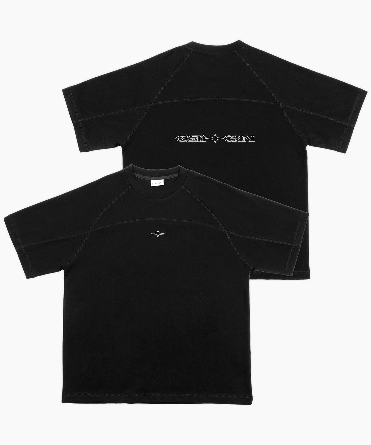 크리건(CRIGUN) SPORTY JERSEY RAGLAN TEE (3color)