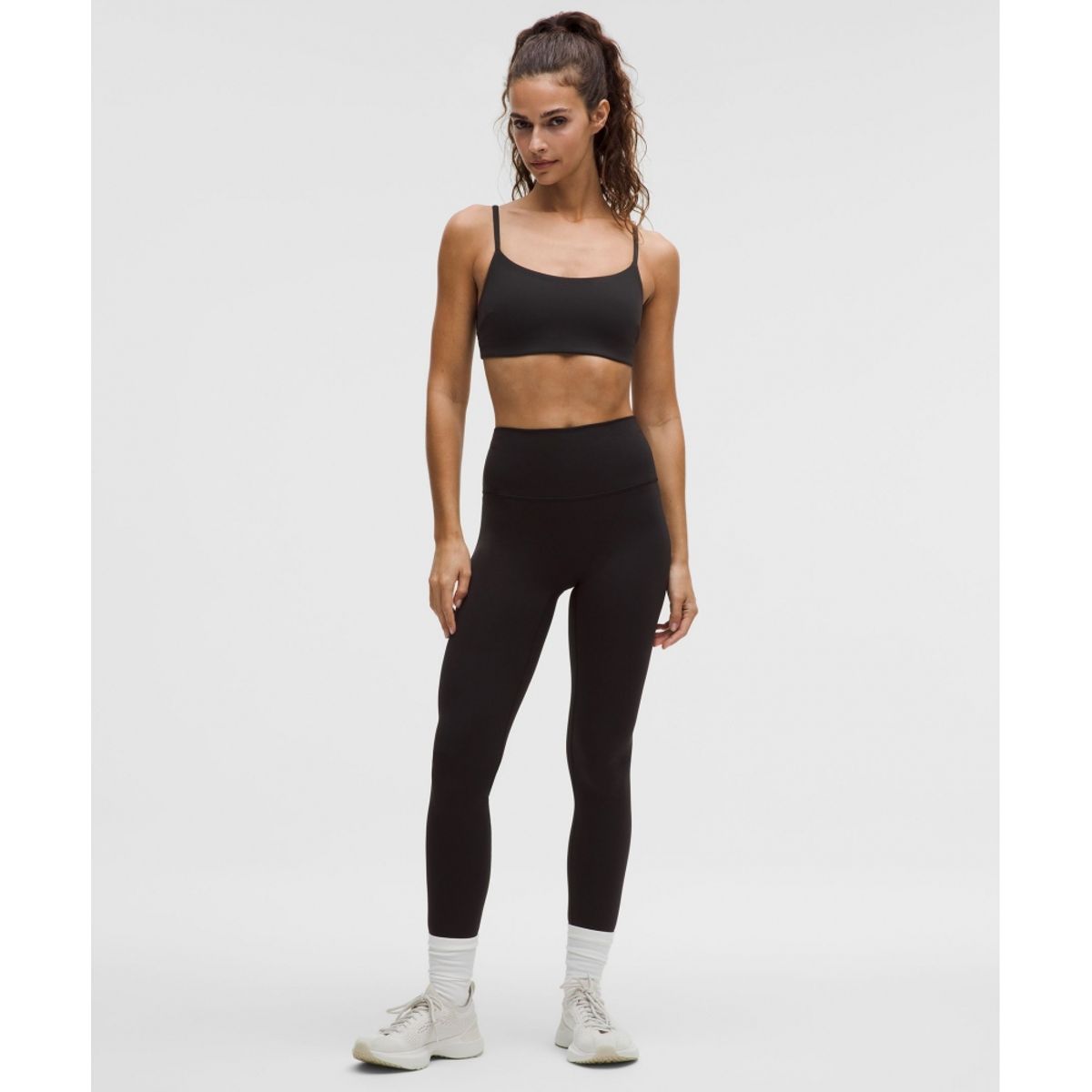 룰루레몬(LULULEMON) 원더 트레인 노라인 하이라이즈 타이츠 28inch  BLK