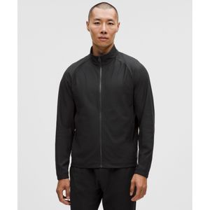 니트 웜업 재킷  BLK BLK