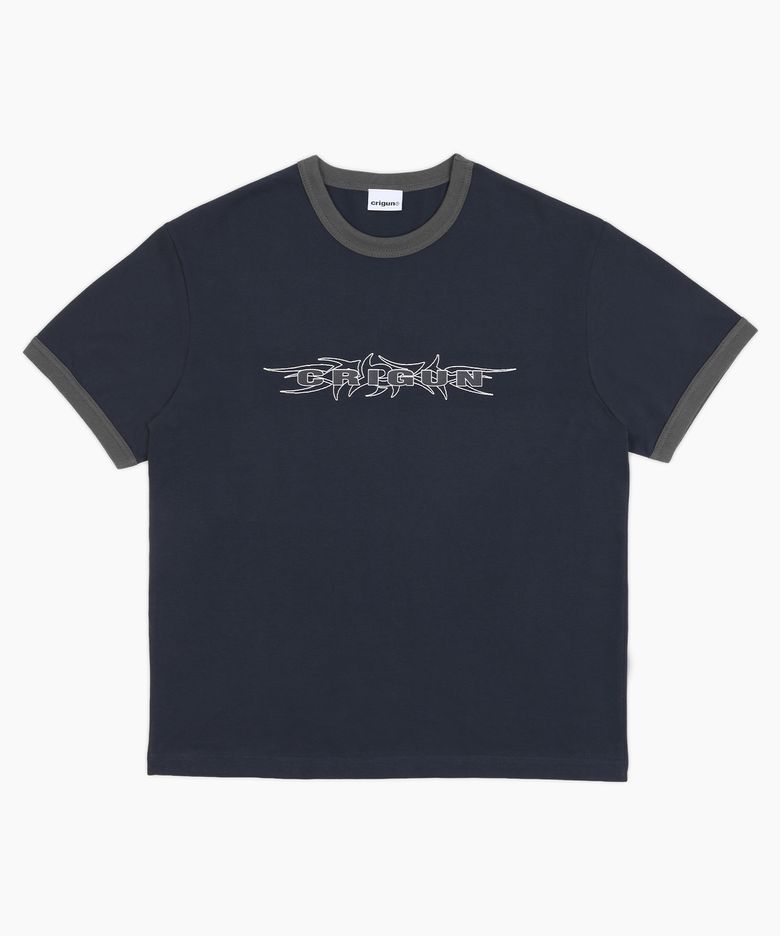 TRIBAL RINGER TEE (3color)
