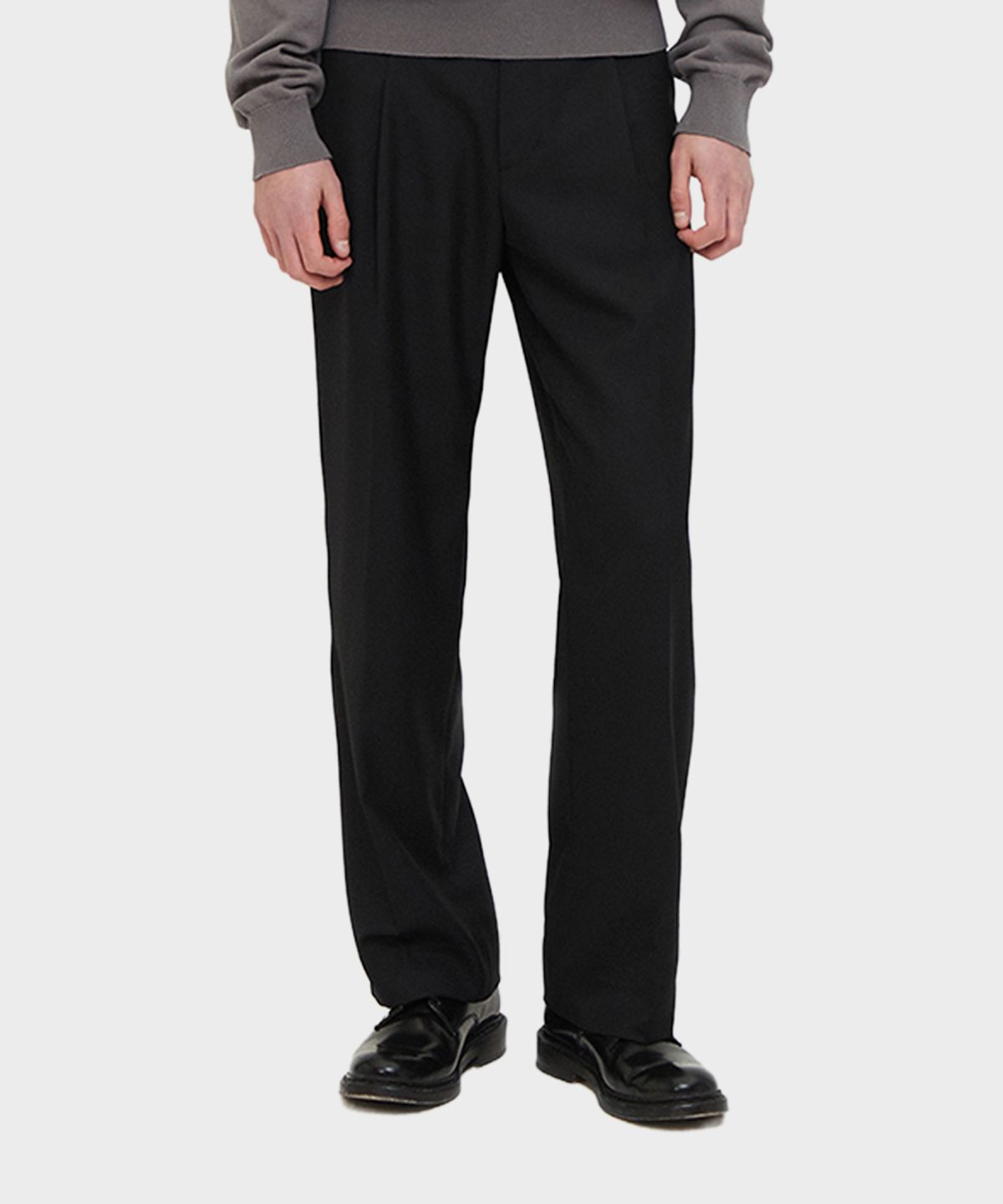 테일던(TAILDERN) Iconic Regular Trousers Black