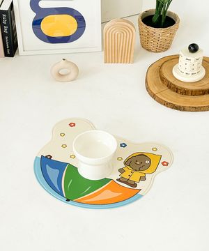 우비 뭉이 펫식기매트