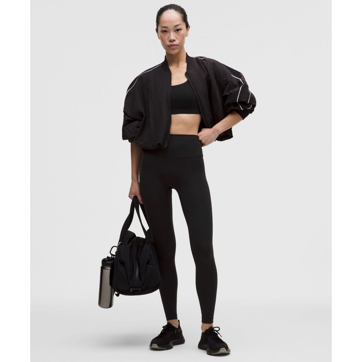룰루레몬(LULULEMON) 원더 트레인 노라인 하이라이즈 타이츠 26inch *아시아 핏  BLK