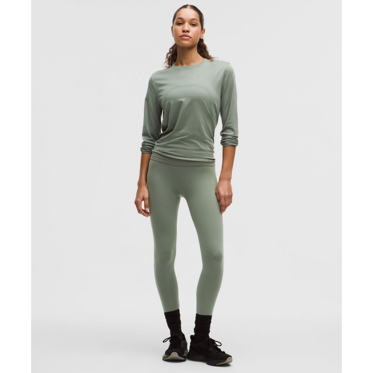 룰루레몬(LULULEMON) 원더 트레인 노라인 하이라이즈 타이츠 25inch  WILO