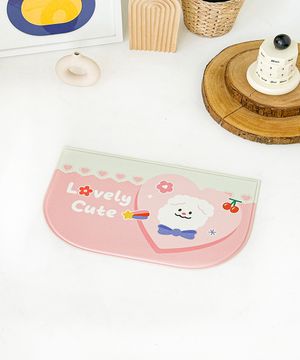 러블리큐트 뭉일 펫식기매트