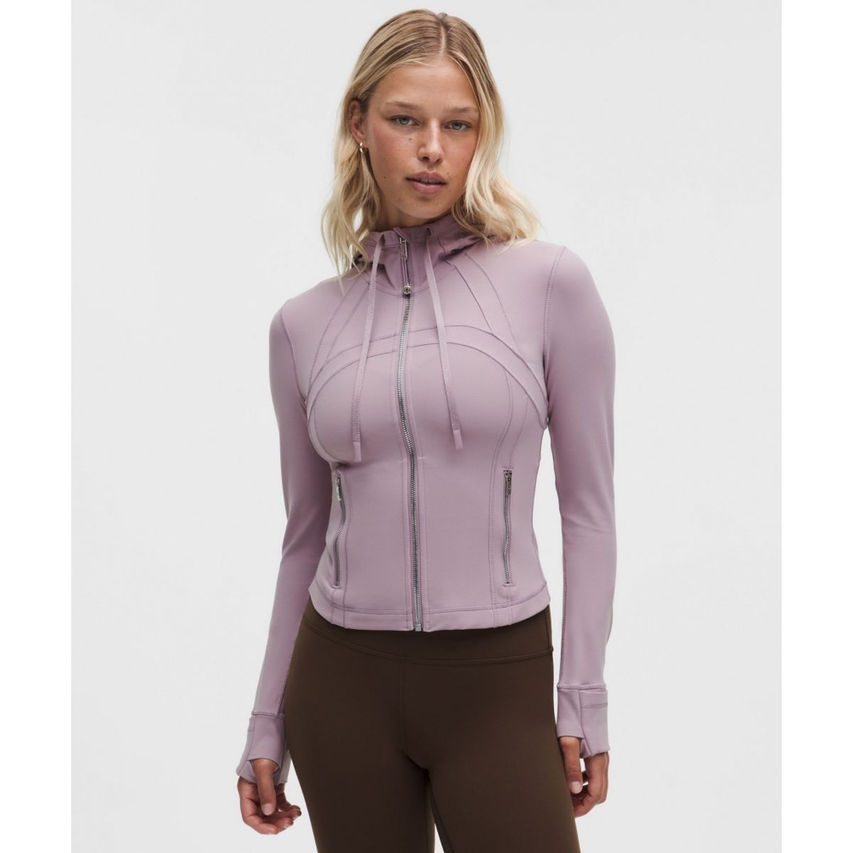 룰루레몬(LULULEMON) 디파인 크롭 후드 재킷 *Nulu  LOTU MRRS MRRS