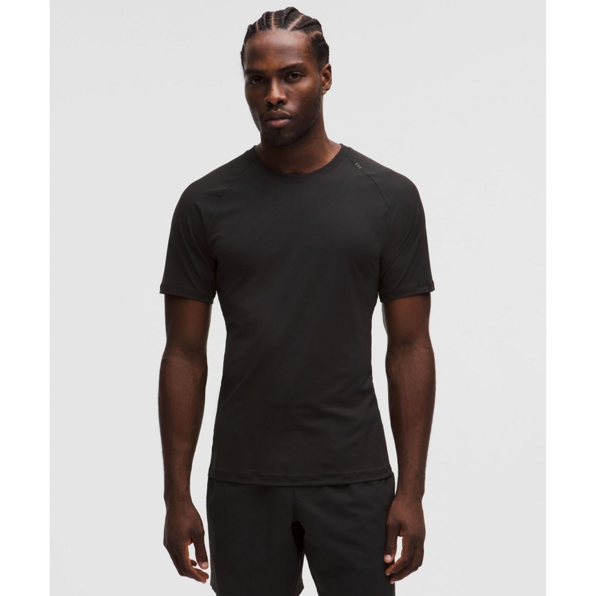 룰루레몬(LULULEMON) 레퍼 숏슬리브 셔츠  BLK