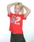 52 APPLIQUE TEE RED