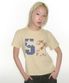 52 APPLIQUE TEE YELLOW