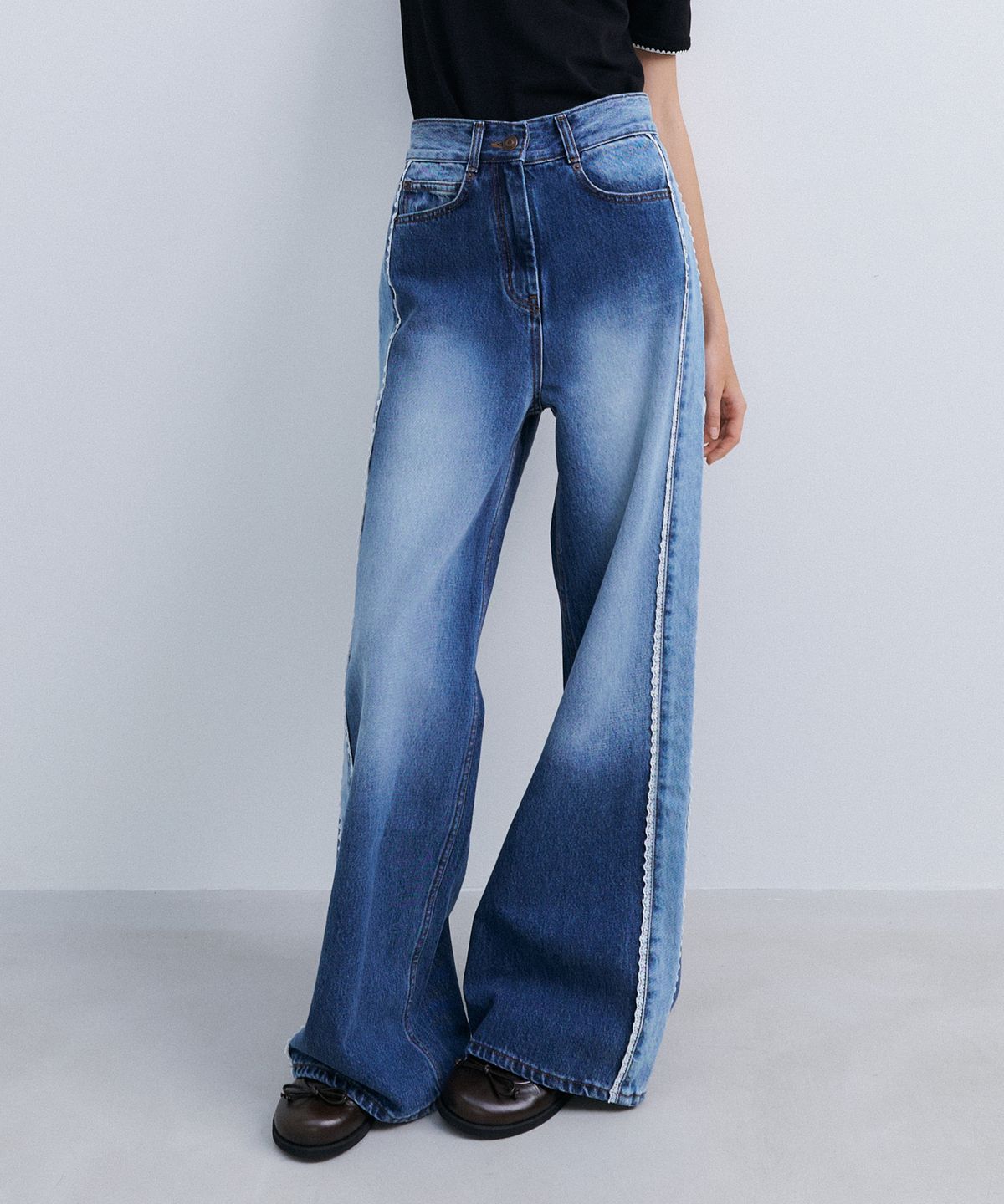 에핑글러(EPINGLER) DENIM LACEBOUND - LIGHT BLUE