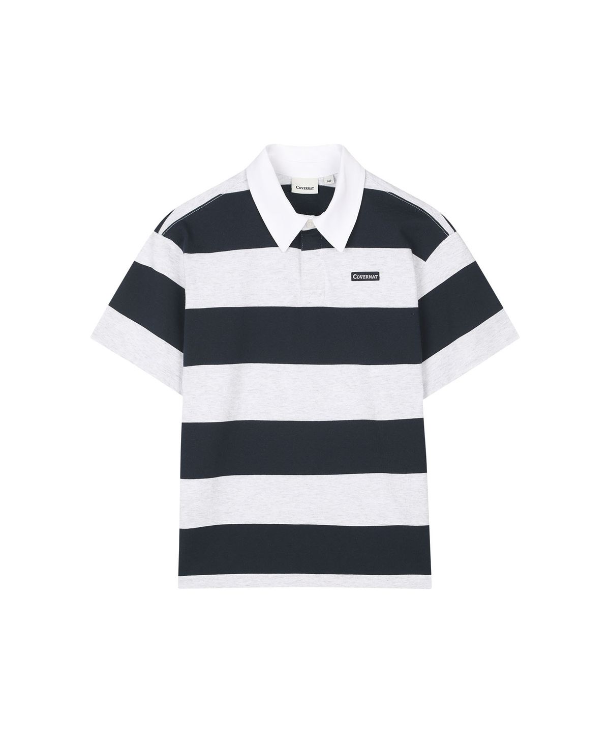 커버낫 키즈(COVERNAT KIDS) 럭비 카라 스트라이프 티셔츠 네이버 CK2602STT3NA