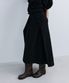 ORIGAMI WRAP SKIRT - BLACK