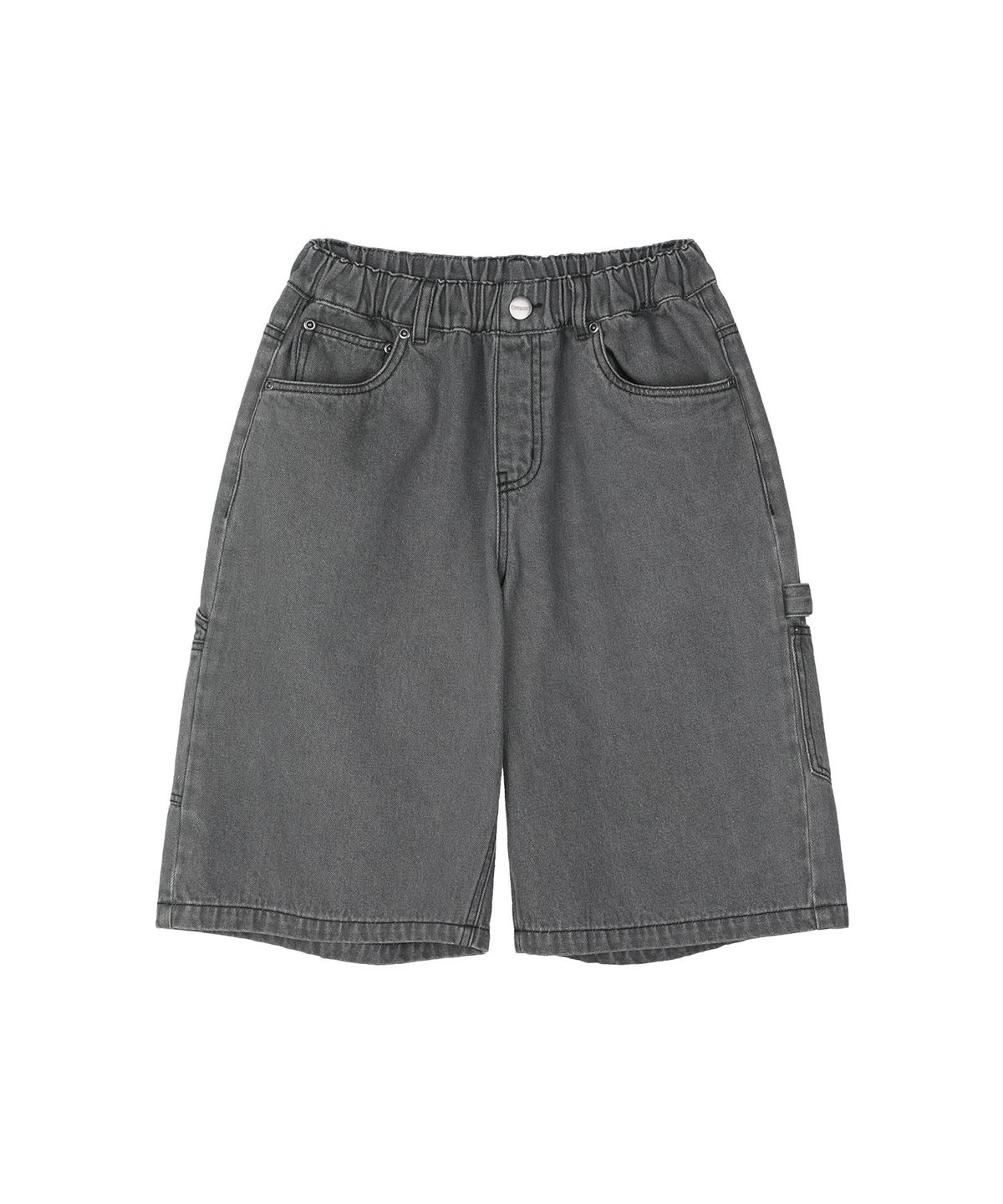 커버낫 키즈(COVERNAT KIDS) 카펜더 버뮤다 데님팬츠 그레이 CK2602IS22GR