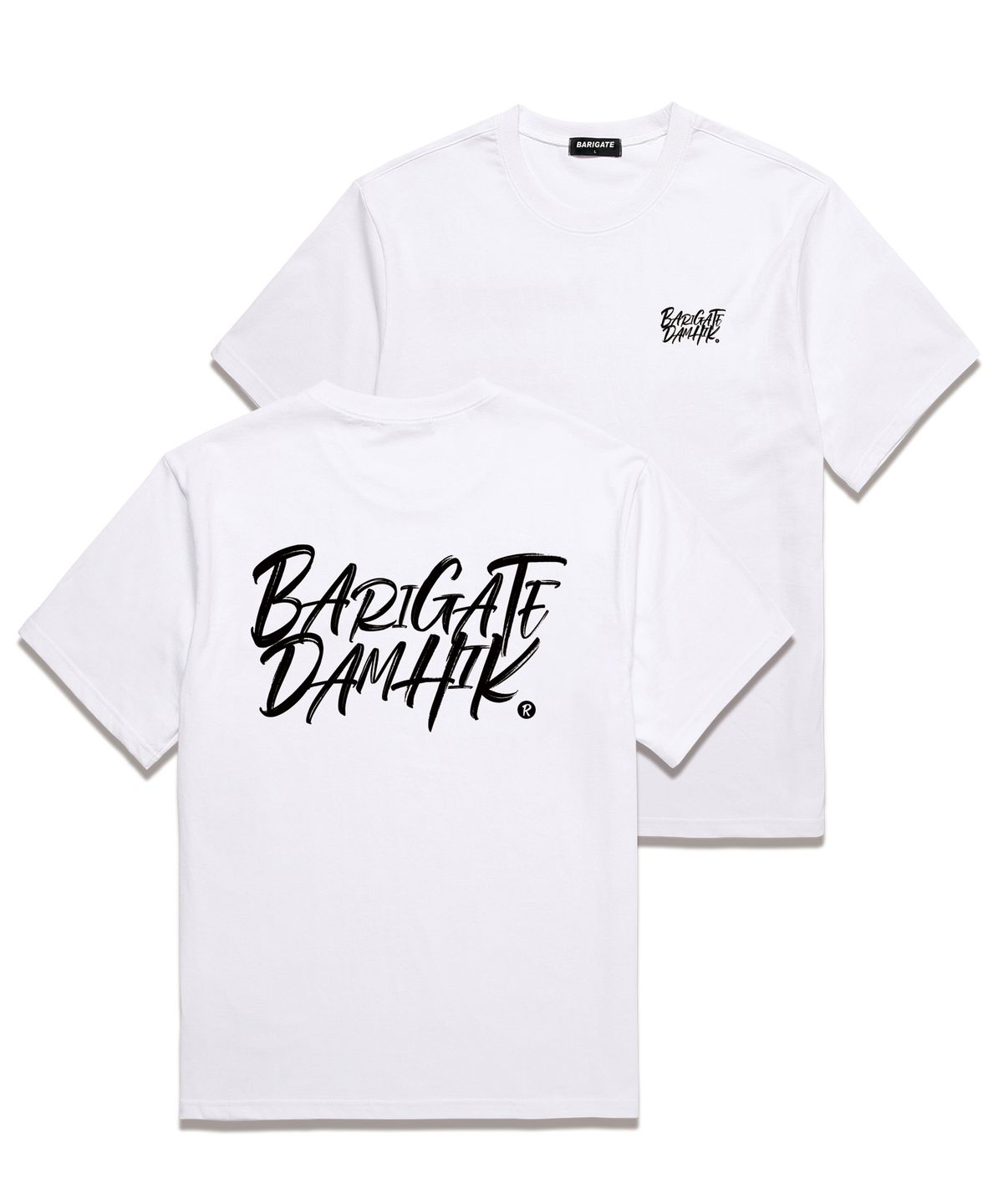 바리게이트(BARIGATE) GRAFFITI 반팔 티셔츠 (BS036) 화이트