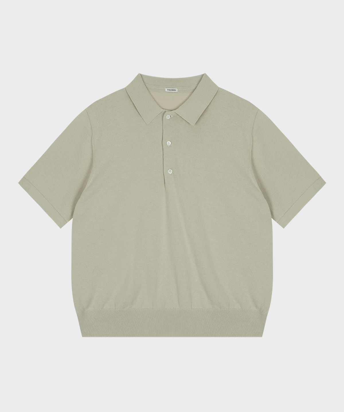 테일던(TAILDERN) Cotton Knit Polo Short Shirt Mint