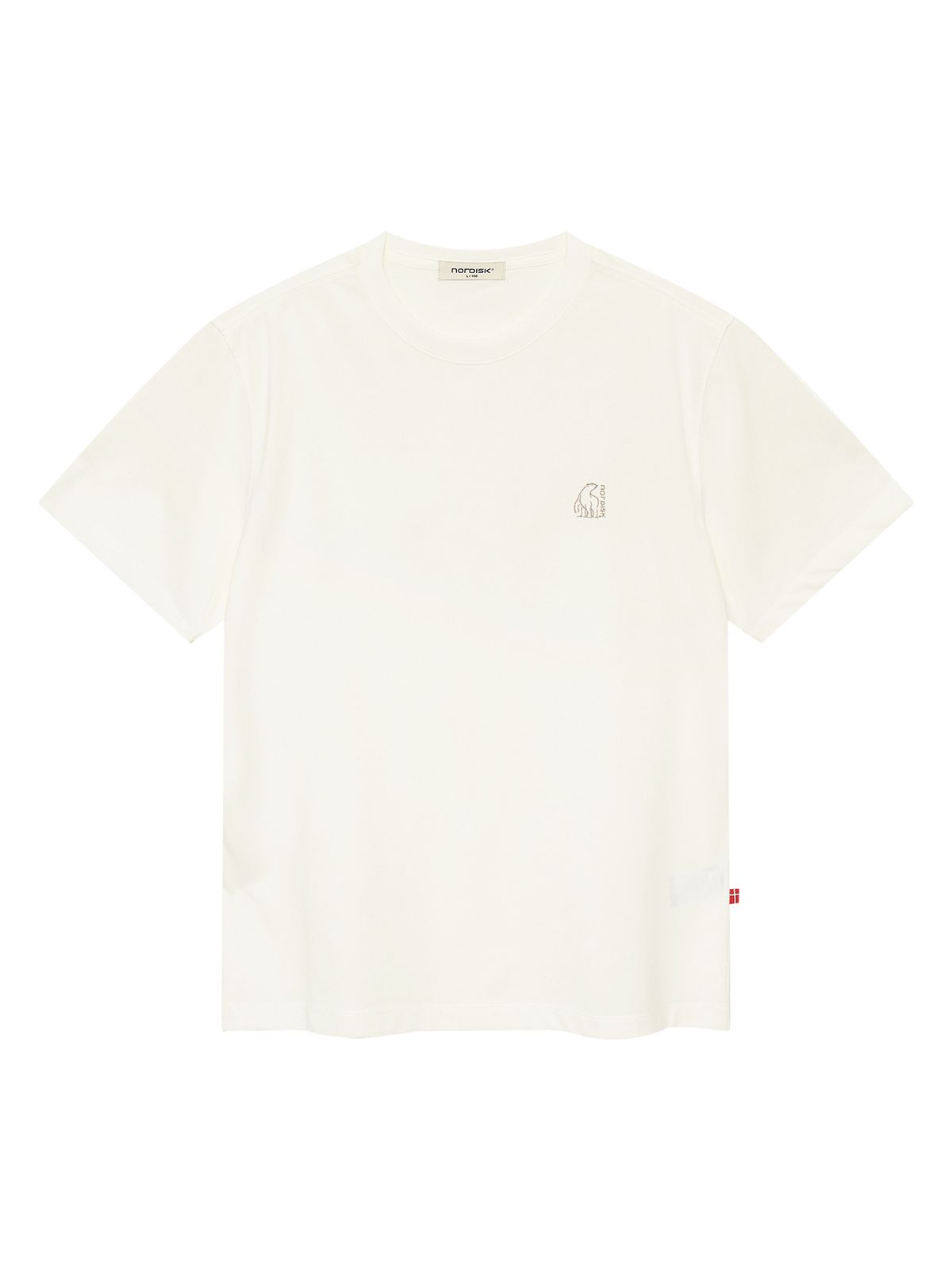 노르디스크(NORDISK) 스몰 폴라베어 반팔 티셔츠 - U_Off White