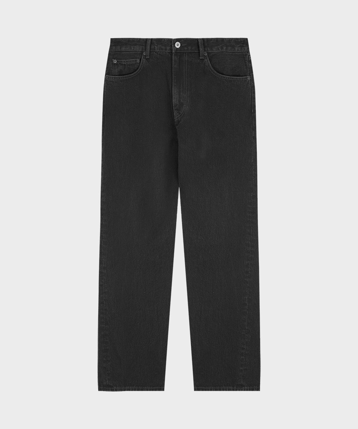 테일던(TAILDERN) Regular Fit Denim Pants Black