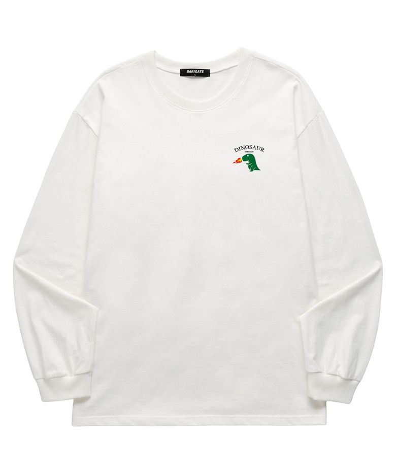 [F/W신상할인] MINI DINOSAUR 롱슬리브 (BLS040) 화이트