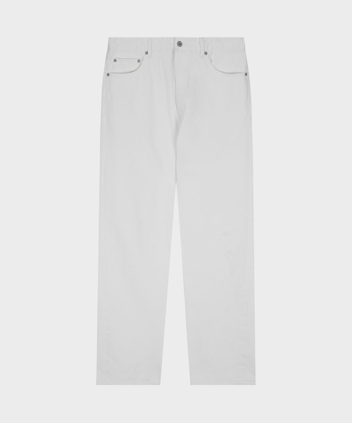 테일던(TAILDERN) Regular Fit Denim Pants White