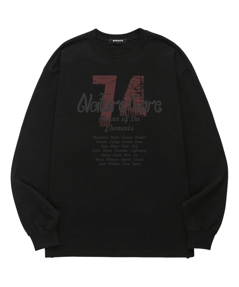 [F/W신상할인] 74 NATURE CORE 롱슬리브 (BLS041) 블랙