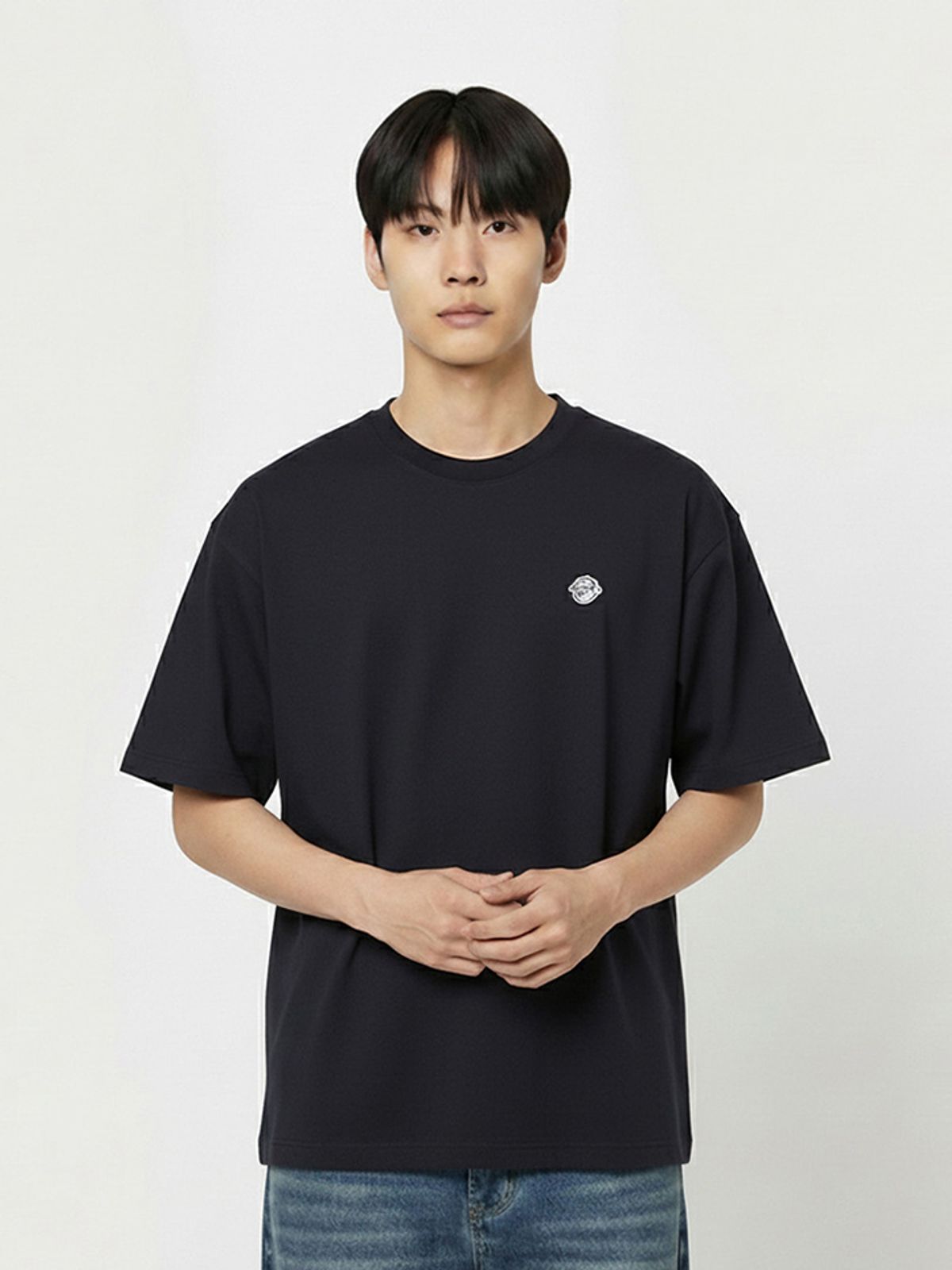행텐(HANGTEN) 공용 베니 와펜 반팔 티셔츠_100(10570-031-402-31)