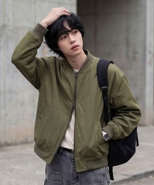 테넌 라이트 블루종 카키 JUOT2696