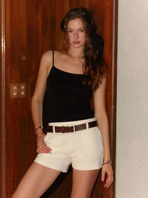 SIA COTTON SHORTS_IVORY