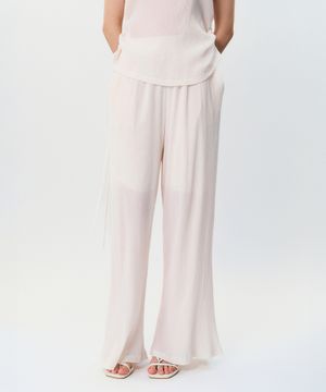 masi pleats pants _ Ivory