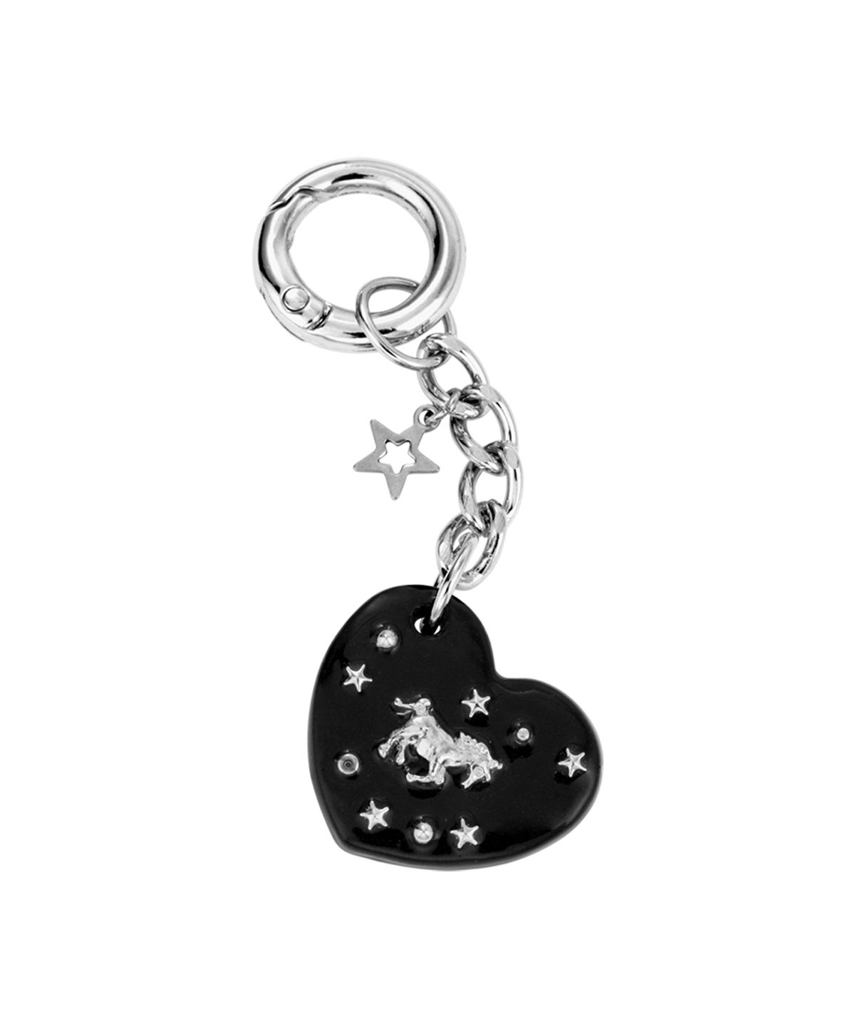 엔프프(NFF) guardian heart keyring-black