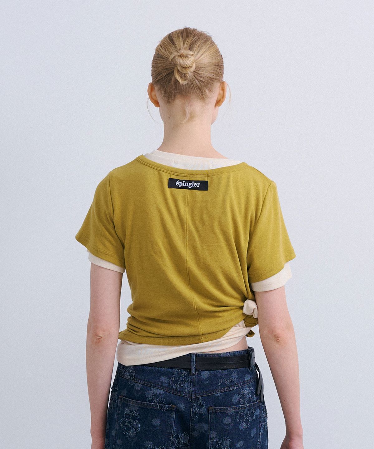 에핑글러(EPINGLER) SPOONING LAYERED T - OLIVE