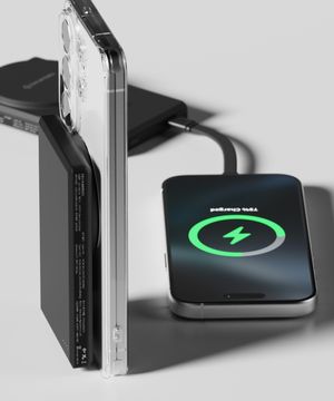 맥세이프 세미솔리드 슬림 컴팩트 초경량 보조배터리 오반고 M-슬림팩 Qi2 고속충전 5,000mAh 기내반입 보조배터리 충전기(생산물 배상 책임 보험 상품)