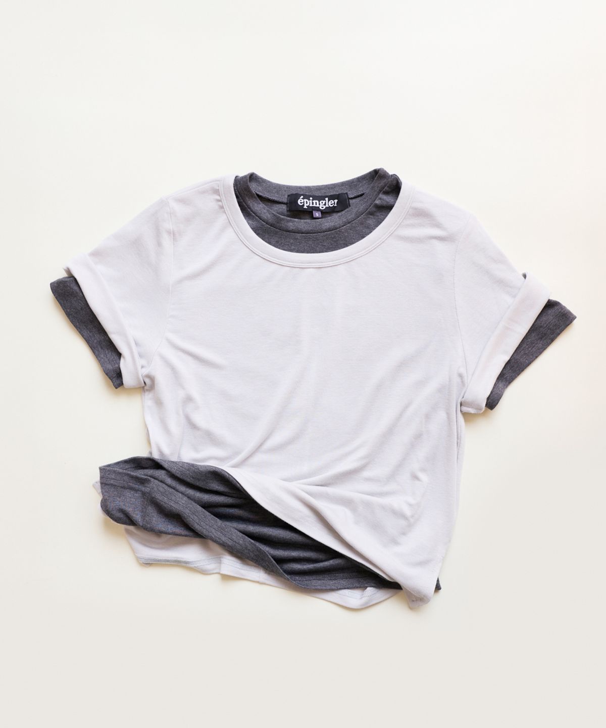 에핑글러(EPINGLER) SPOONING LAYERED T - CLOUD
