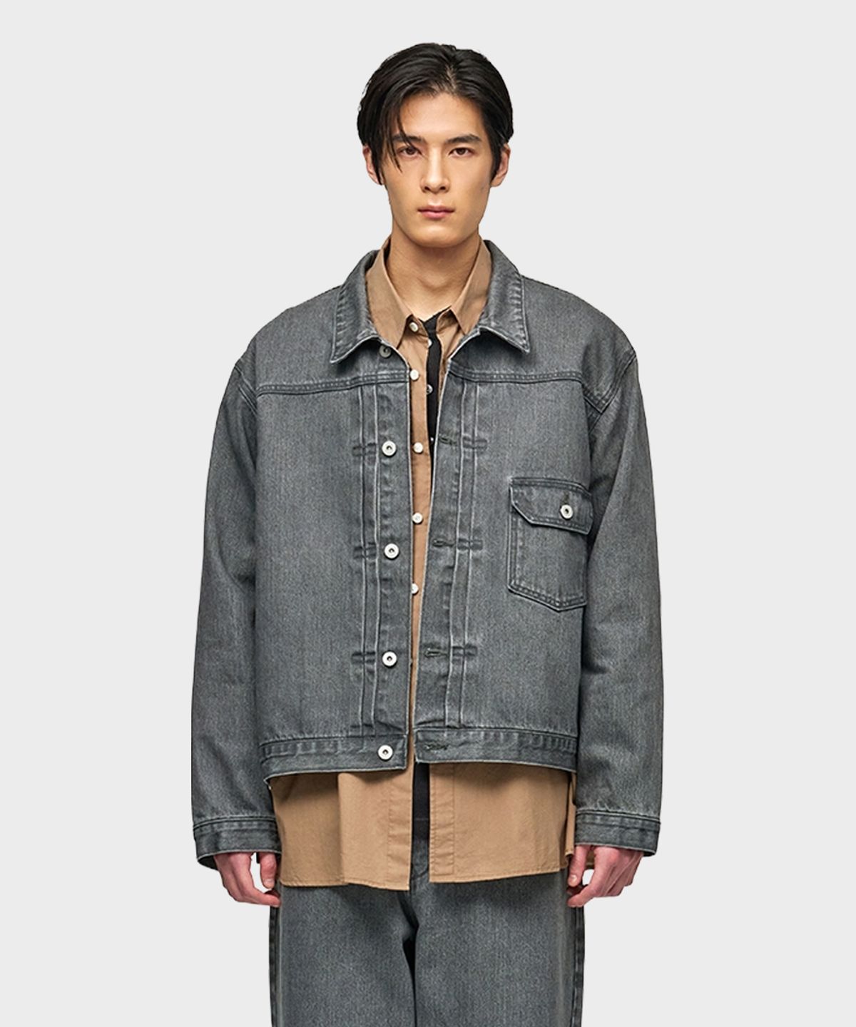 테일던(TAILDERN) Type 1 Denim Jacket Grey