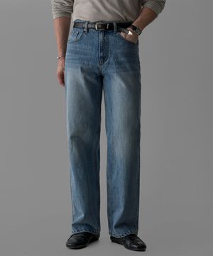 콘데님 라이트 인디고 스트레이트 팬츠