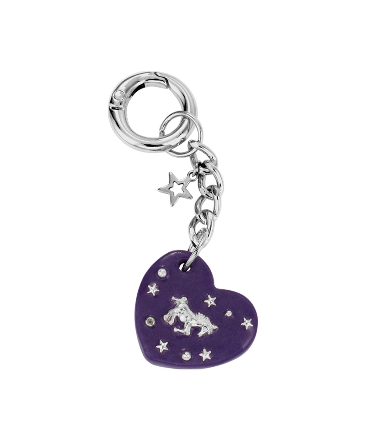 엔프프(NFF) guardian heart keyring-purple