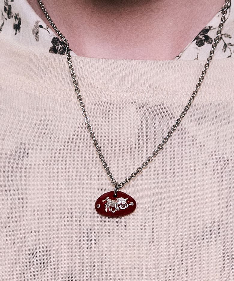 guardian necklace-red